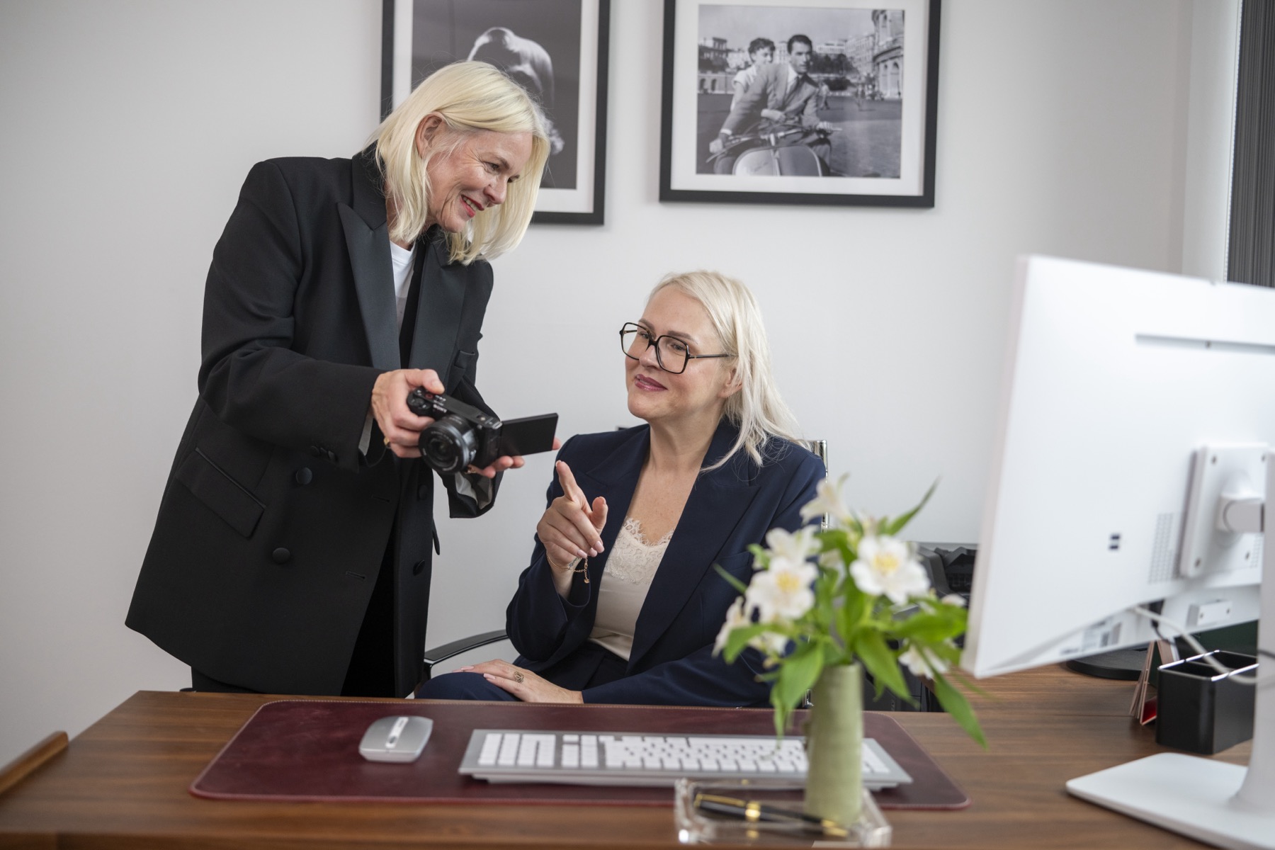Prof. Dr. Gabriele Taube und Stefanie Hampe M.A.